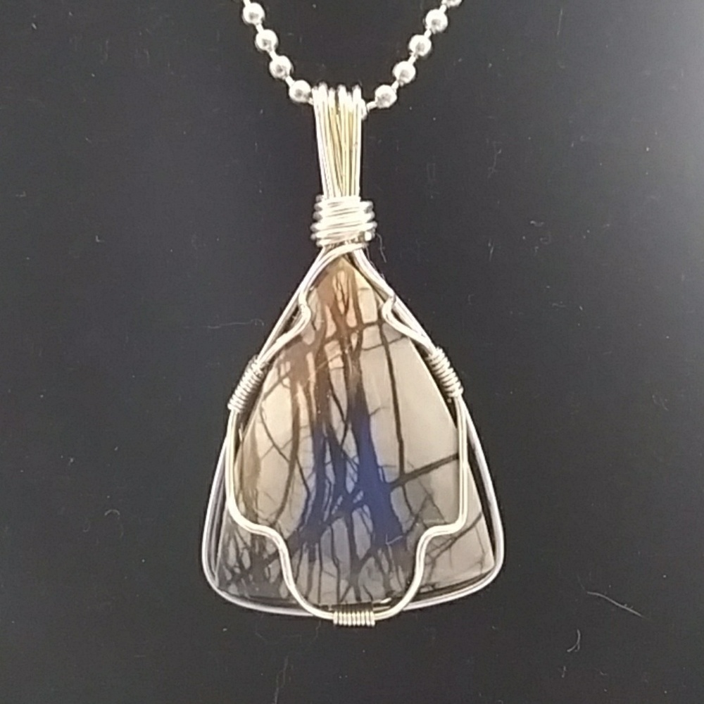 .925 silver cage wrapped cabs